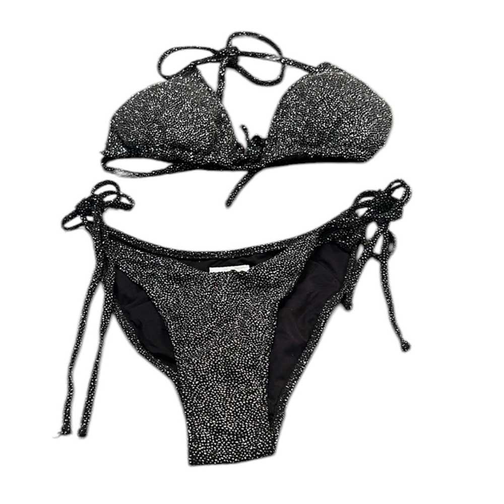 Bikini Lovers Black Sparkling Bikini